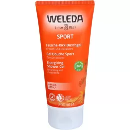 WELEDA Sport Freshness Kick Gel Doccia Arnica, 200 ml