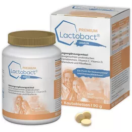 Lactobact Compresse masticabili immunitarie premium, 60 pz