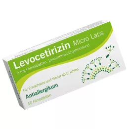 LEVOCETIRIZIN Micro Labs 5 mg compresse rivestite con film, 50 pz