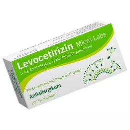 LEVOCETIRIZIN Micro Labs 5 mg compresse rivestite con film, 100 pz