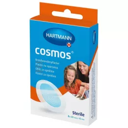 COSMOS Gesso anti-ustione 43x68 mm, 8 pz