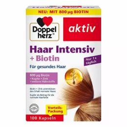 DOPPELHERZ Capsule Hair Intensive+Biotin, 100 pz
