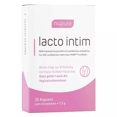 LACTO INTIM probiotico orale per la vaginosi batterica, 20 pz
