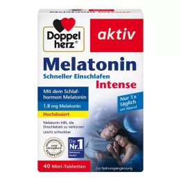 DOPPELHERZ Compresse di melatonina, 40 pz