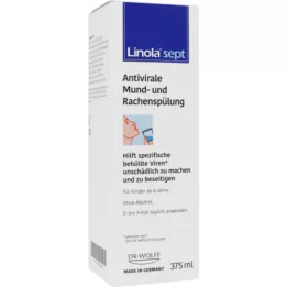 LINOLA Rinsing della bocca e della gola di settembre, 375 ml