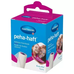 PEHA-HAFT Benda di fissaggio senza lattice 6 cmx4 m OTC, 1 pz