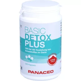 PANACEO Capsule Basic Detox Plus, 200 pz