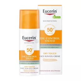 EUCERIN Crema colorata Sun Oil Control LSF 50+ chiara, 50 ml