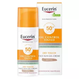 EUCERIN Crema colorata Sun Oil Control LSF 50+ media, 50 ml