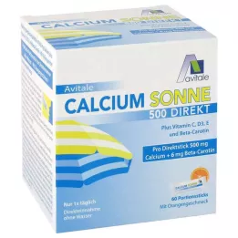 CALCIUM SONNE 500 bastoncini per porzione diretta, 60 pezzi