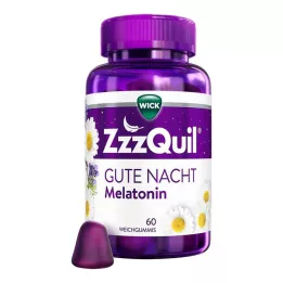 WICK ZzzQuil Good Night Soft Gummies, 60 pezzi