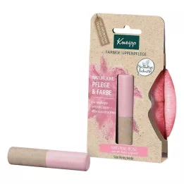 KNEIPP cura labbra colorata rosa naturale, 3,5 g