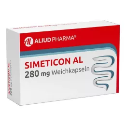 SIMETICON AL 280 mg capsule molli, 32 pz