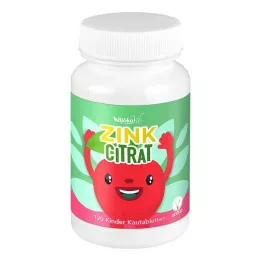 ZINKCITRAT Compresse masticabili per bambini vegane, 120 pz
