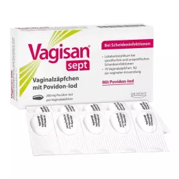 VAGISAN set supposte vaginali con povidone-iodio, 10 pz