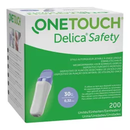 ONE TOUCH Dispositivo di puntura monouso Delica Safety 30 G, 200 pz