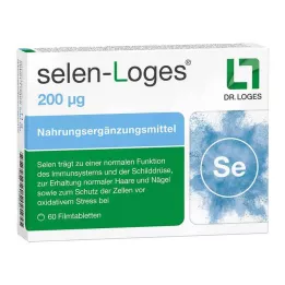 SELEN-LOGES Compresse rivestite con film da 200 µg, 60 pz
