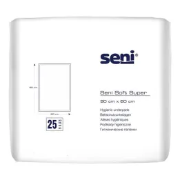 Protezione per letto Seni® Soft Super 90x60 cm, 25 pz
