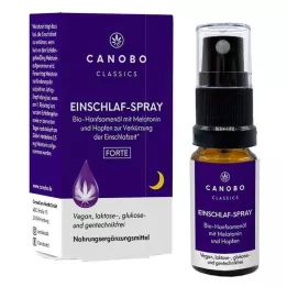 CANOBO Spray per dormire allolio di semi di canapa biologico Hopf./Mela., 10 ml