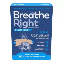 BESSER Atmen Breathe Right tappo nasale normale beige, 30 pz