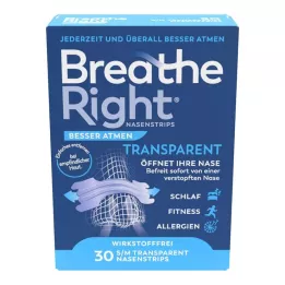BESSER Atmen Breathe Right tappo nasale normale trasparente, 30 pz