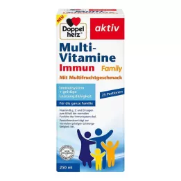 DOPPELHERZ Multi-Vitamine Immun Family liquido, 250 ml