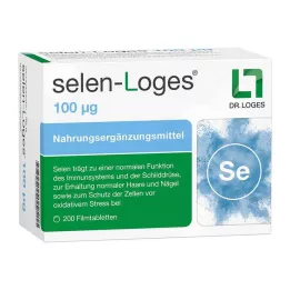 SELEN-LOGES Compresse rivestite con film da 100 μg, 200 pz