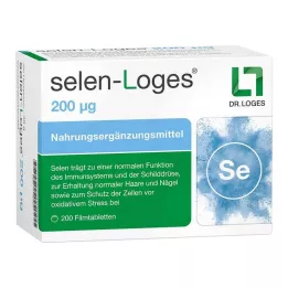 SELEN-LOGES Compresse rivestite con film da 200 µg, 200 pz