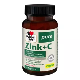 DOPPELHERZ Capsule pure di Zinco+C, 60 pz