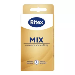 RITEX Mix Preservativi, 8 pezzi