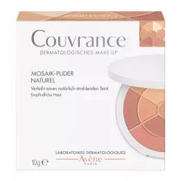 AVENE Couvrance Mosaic Powder naturale con spugna, 10 g