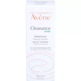 AVENE Cleanance MASK Maschera peeling alla cellulosa naturale, 50 ml