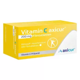 VITAMIN C AXICUR 200 mg compresse rivestite con film, 100 pz