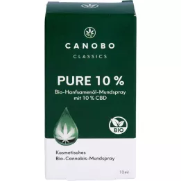 CANOBO Puro 10% Bio CBD Spray orale, 10 ml