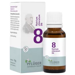 BIOCHEMIE Pflüger 8 Clorato di sodio D 6 Globuli, 15 g