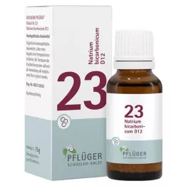 BIOCHEMIE Pflüger 23 Bicarbonato di sodio D 12 Gl., 15 g