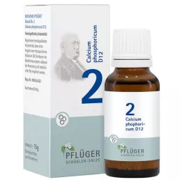 BIOCHEMIE Pflüger 2 Calcio fosforico D 12 Gl., 15 g