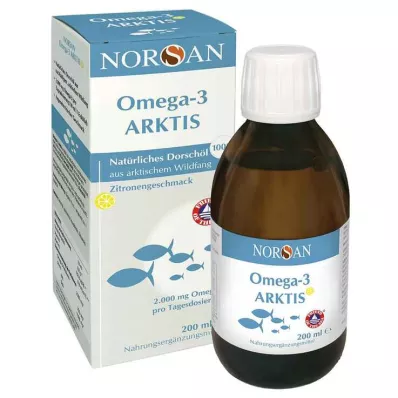 NORSAN Omega-3 Arctic con Vitamina D3 liquido, 200 ml
