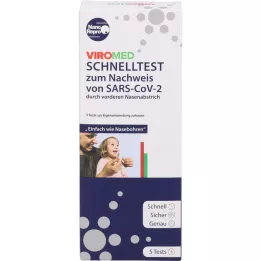 NANOREPRO SARS-Antigene CoV-2 Rapid Viromed naso, 5 pz