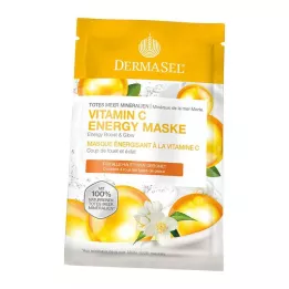 DERMASEL Maschera energetica alla vitamina C del Mar Morto, 12 ml