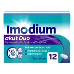 IMODIUM compresse akut Duo 2 mg/125 mg, 12 pz