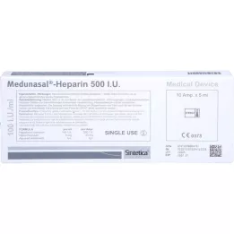 MEDUNASAL-Eparina 500 UI fiale, 10X5 ml