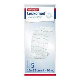 Leukomed® pelle sensibile 10x25 cm, 5 pz
