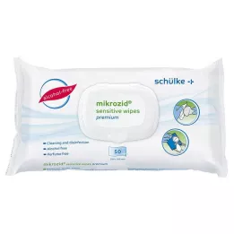 MIKROZID salviette sensibili premium Des.MP+Flä.Softp., 50 pz