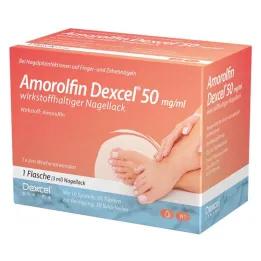 Amorolfin Dexcel® 50 mg/ml smalto attivo, 3 ml