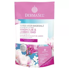 DERMASEL Sale da bagno del Mar Morto Magnolia & Gelsomino, 1 P