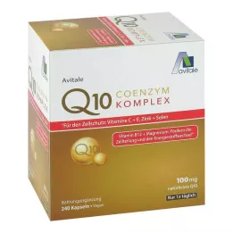 COENZYM Q10 100 mg capsule+vitamine+minerali, 240 pz
