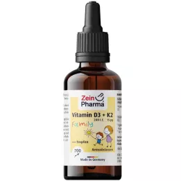 VITAMIN D3+K2 MK-7 gocce orali per tutta la famiglia trans, 20 ml