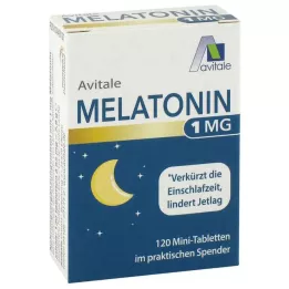 MELATONIN Minicompresse da 1 mg in dispenser, 120 pz