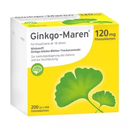 GINKGO-MAREN Compresse rivestite con film da 120 mg, 200 pz